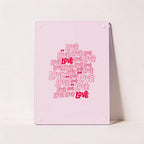 Cuadro Decorativo Love en Metacrilato | San Valentín