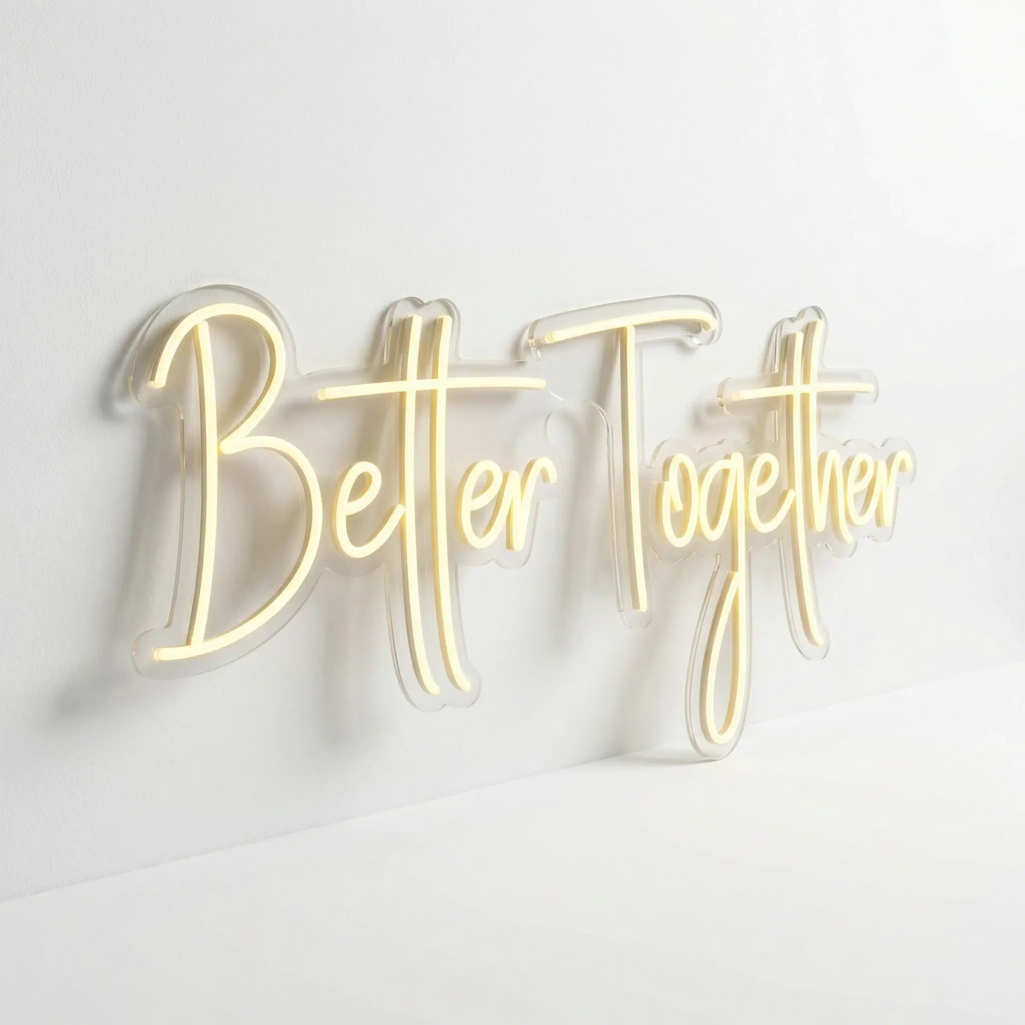 Neón LED Better Together | Luz Decorativa para Bodas y Hogar