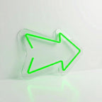 Neón LED Flecha | Señalización Luminosa Moderna