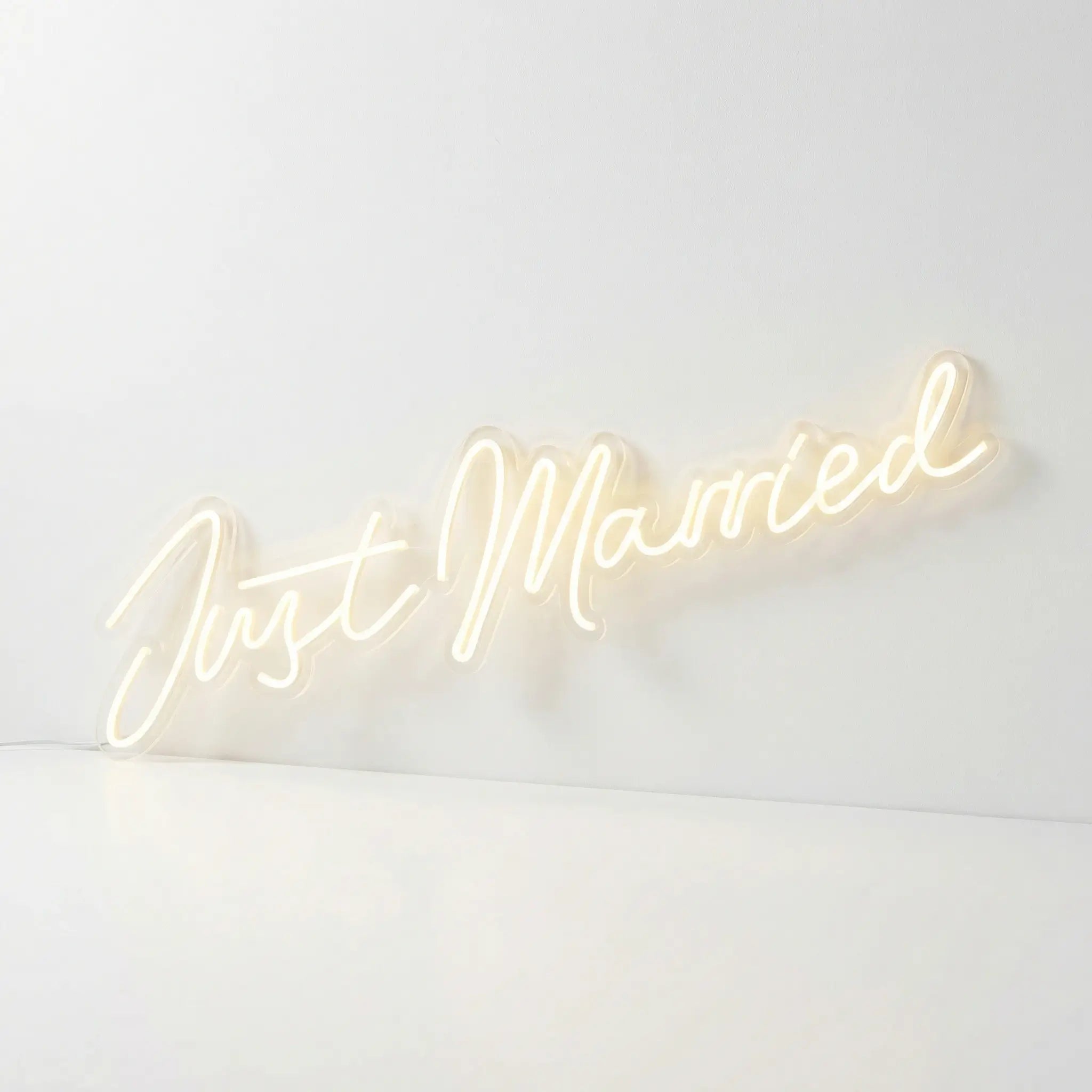 Neón LED “Just Married” | Decoración Luminosa para Bodas