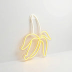 Neón LED Plátano | Decoración Luminosa Divertida y Pop