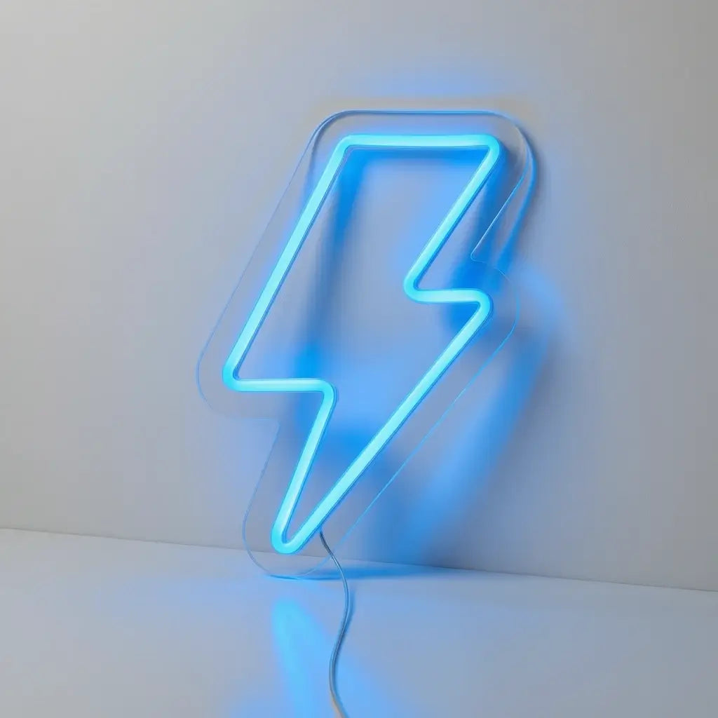 Neón LED Rayo Minimal | Decoración Luminosa Moderna