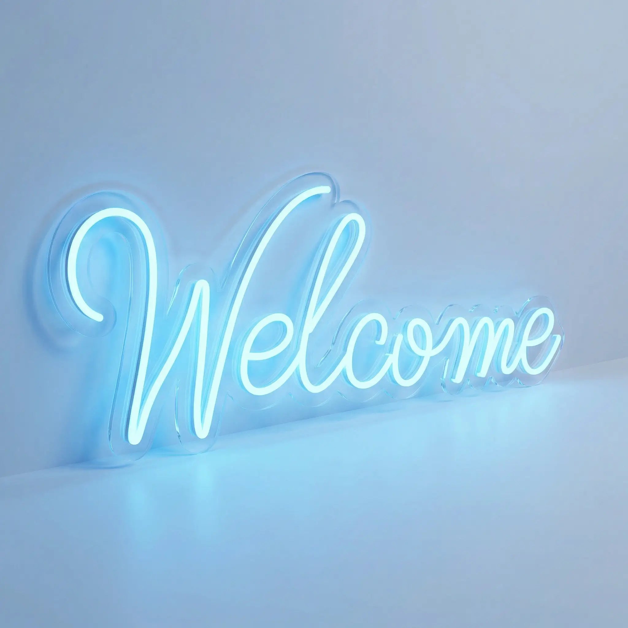 Neón LED Welcome | Luz Decorativa para Entradas y Negocios