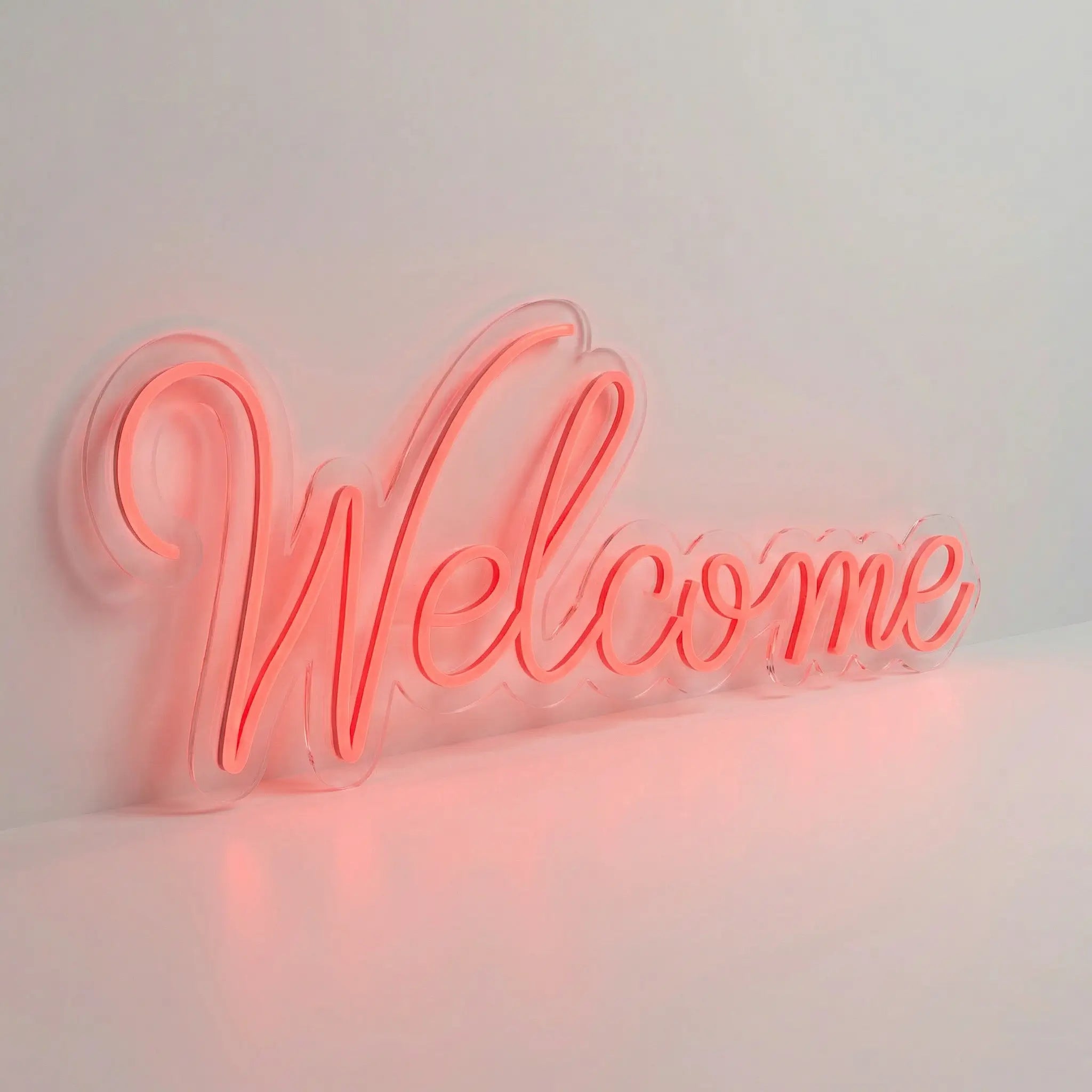 Neón LED Welcome | Luz Decorativa para Entradas y Negocios