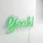 Neón LED “Yeah!” | Decoración Luminosa con Actitud