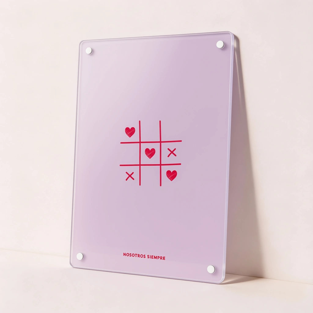 Cuadro San Valentín “Nosotros Siempre” en Metacrilato
